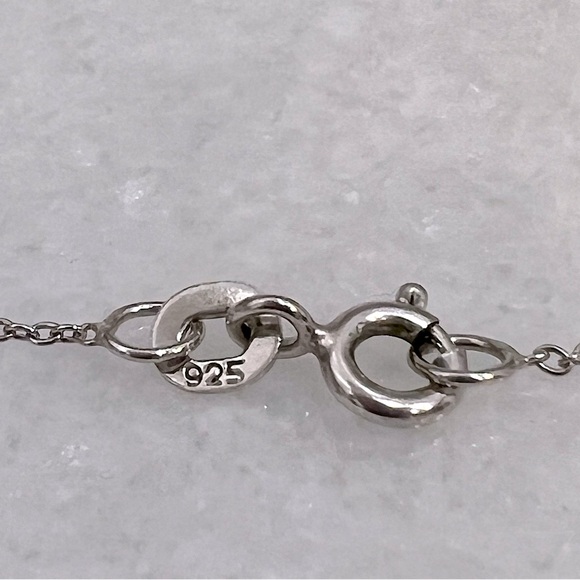 Santa Fe Style Turquoise Sterling Silver Pendant Necklace - Picture 10 of 11